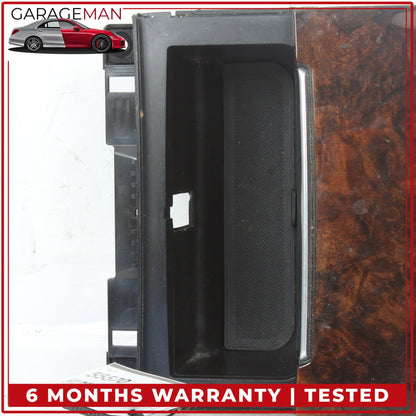 2012-2018 Audi A6 A7 Front Center Console Storage Tray Box Wood 4G0864131 OEM