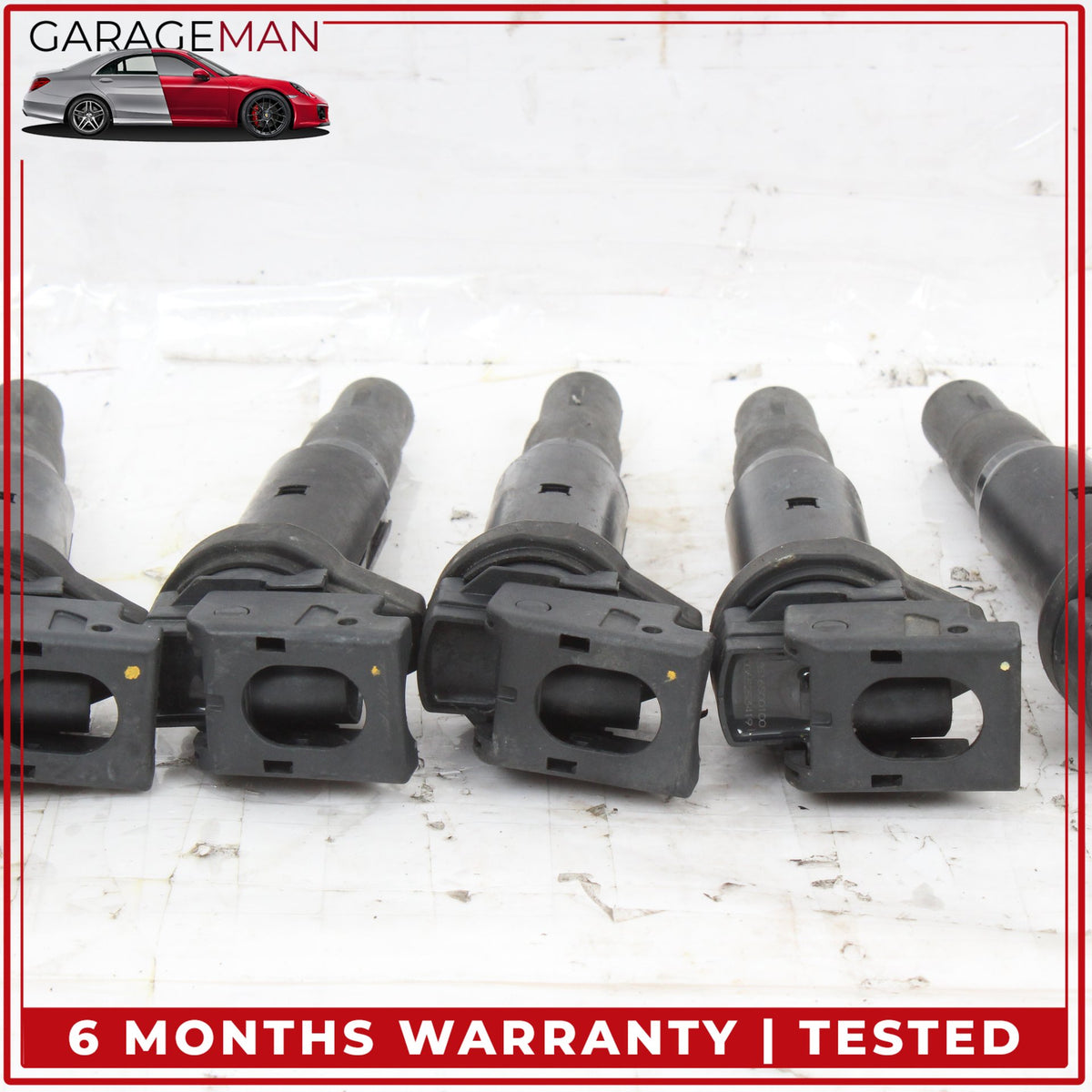 2012-2019 BMW 650i 550i 4.4L V8 N63 Engine Motor Ignition Coils Set of 8 OEM
