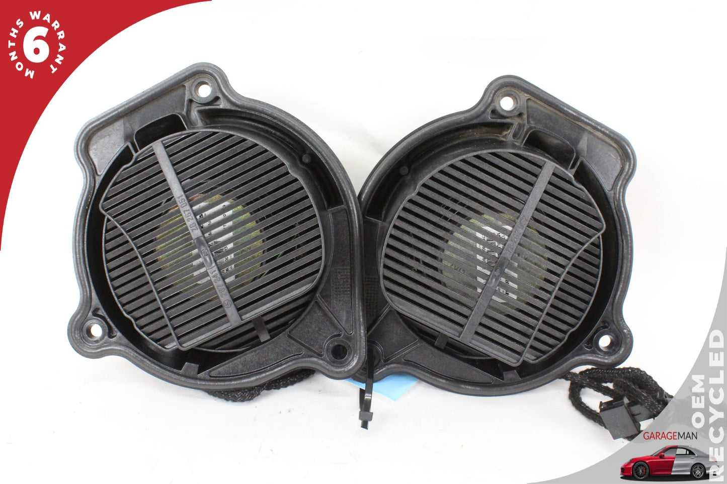 00-06 Mercedes-Benz S500 W220 Front Door Audio Speakers Set 2208201602