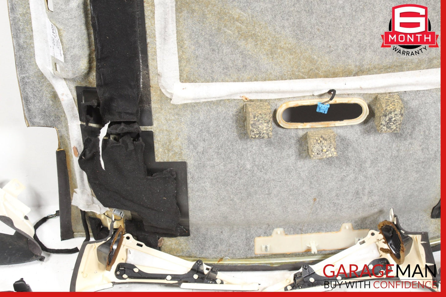 2014-2018 Audi S7 Overhead Roof Headliner w/ Sunvisor & Trim Cover Panel Set OEM
