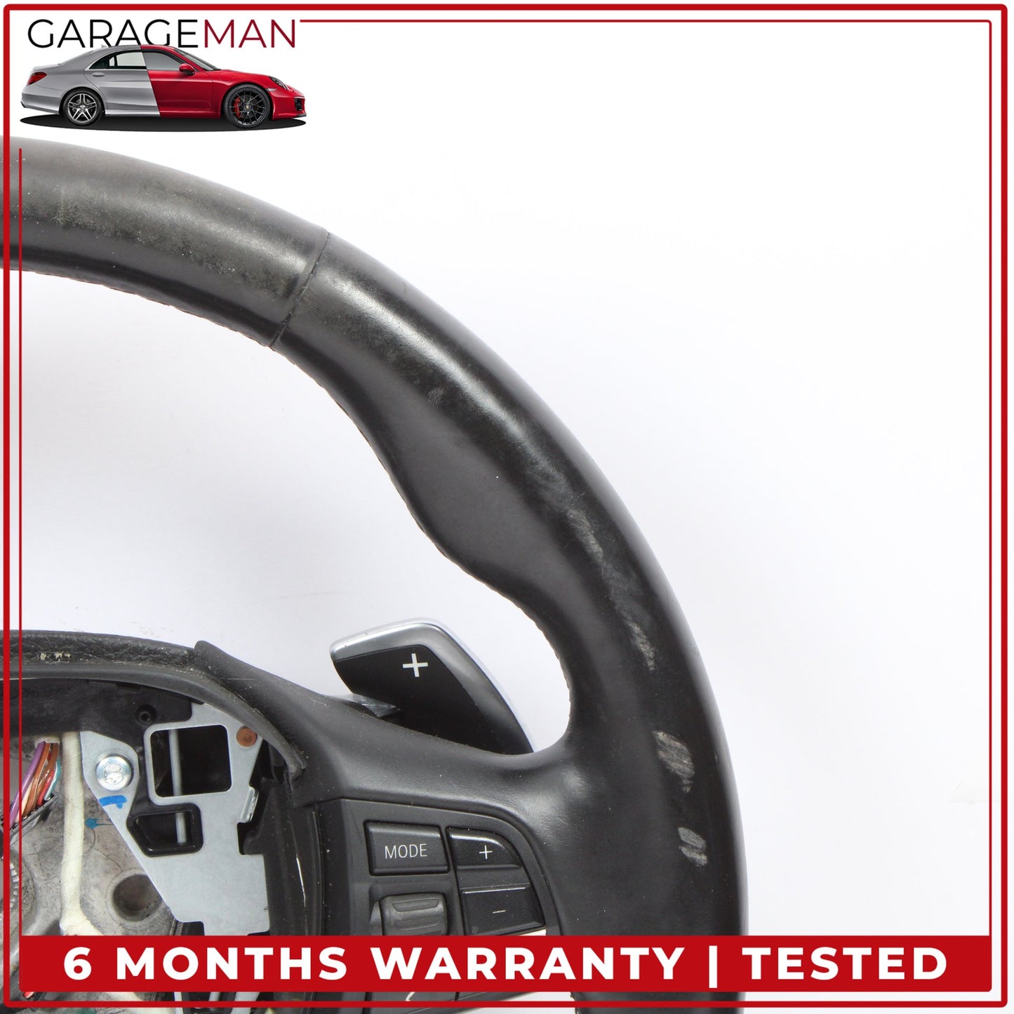 2012-2019 BMW 650i F06 Heated Steering Wheel w/ Paddle Shifters 9229483 OEM