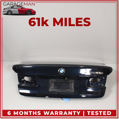 2017-2023 BMW 530e G30 Rear Trunk Lid Panel Assembly Imperial Blue Metallic OEM
