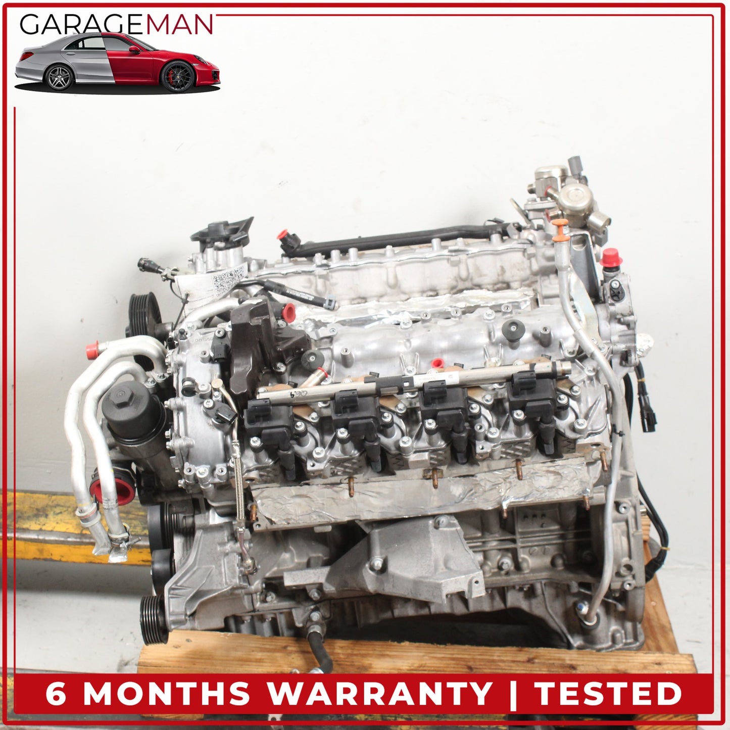 2007-2015 Mercedes W218 CLS63 E63 C63 AMG Engine Motor Assembly 156.983 OEM 112k