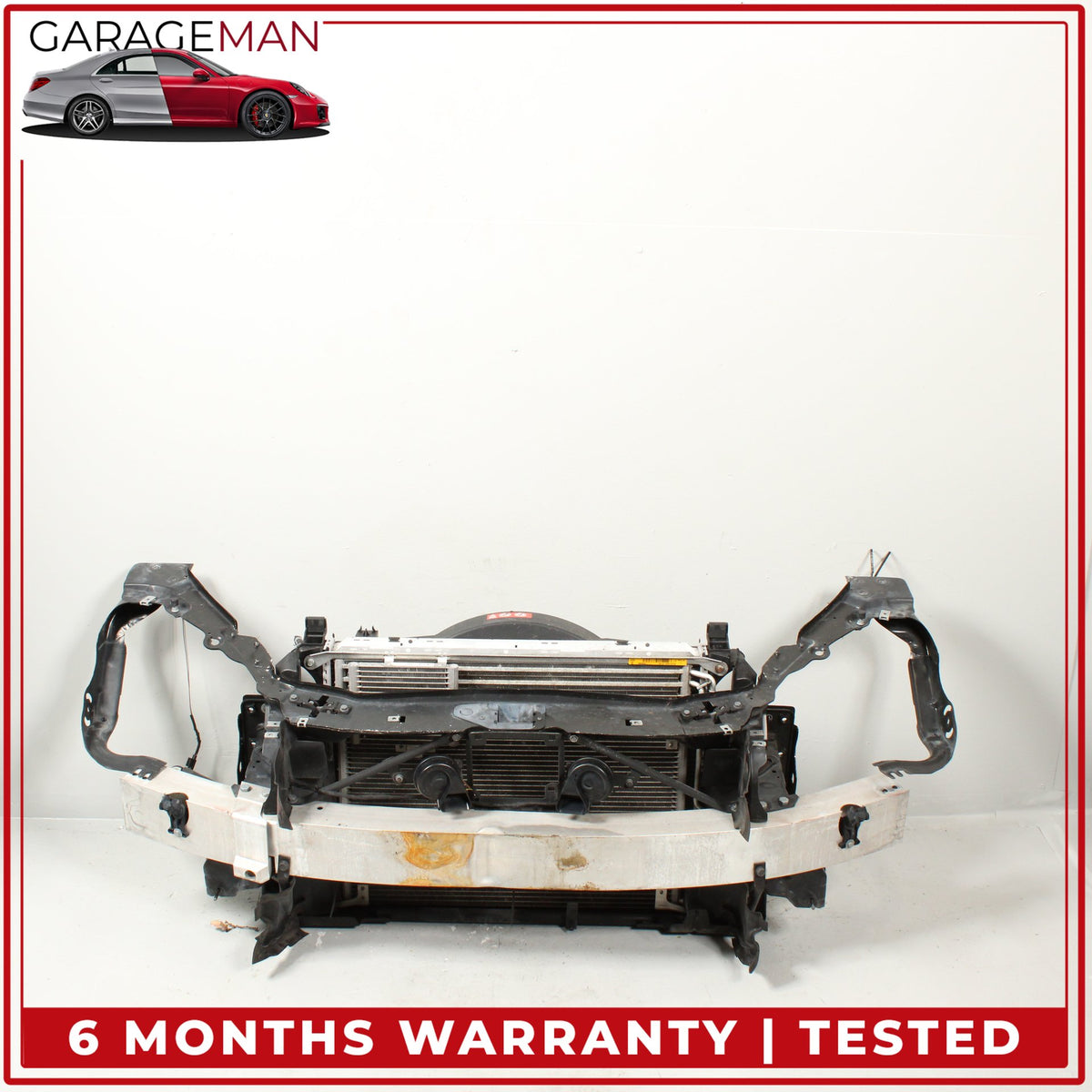 2007-2008 Mercedes R230 SL550 Convertible Radiator Core Support Assembly OEM