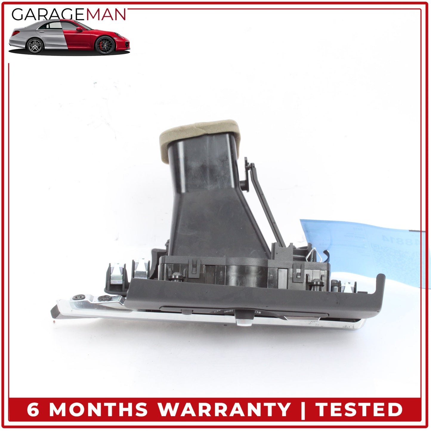 2012-2019 BMW 650i F06 Front Left Side Dash AC Air Vent w/ Head Light Switch OEM