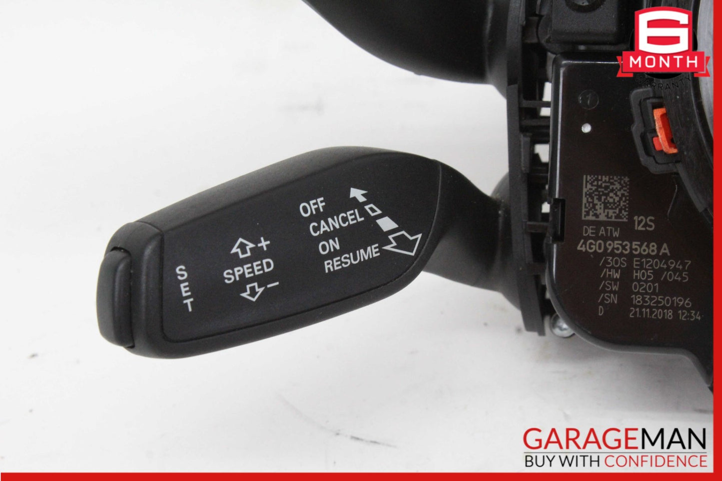 2012-2018 Audi A6 C7 Sedan Steering Column Combination Switch 4G0953502A