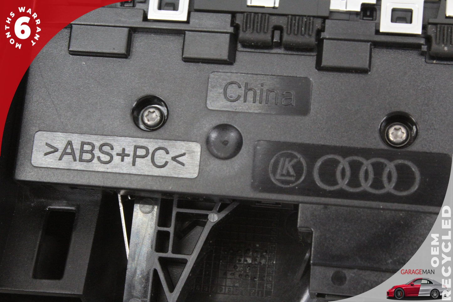 2018-2024 Audi A3 Sedan Hazard Switch Control Panel 8Y0925301 Genuine