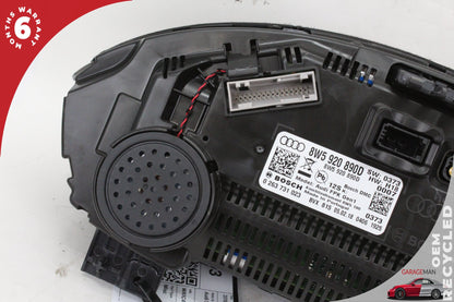 2018-2020 Audi SQ5 Q5 A5 S5 RS5 Speedometer Instrument Cluster 8W5920890D OEM