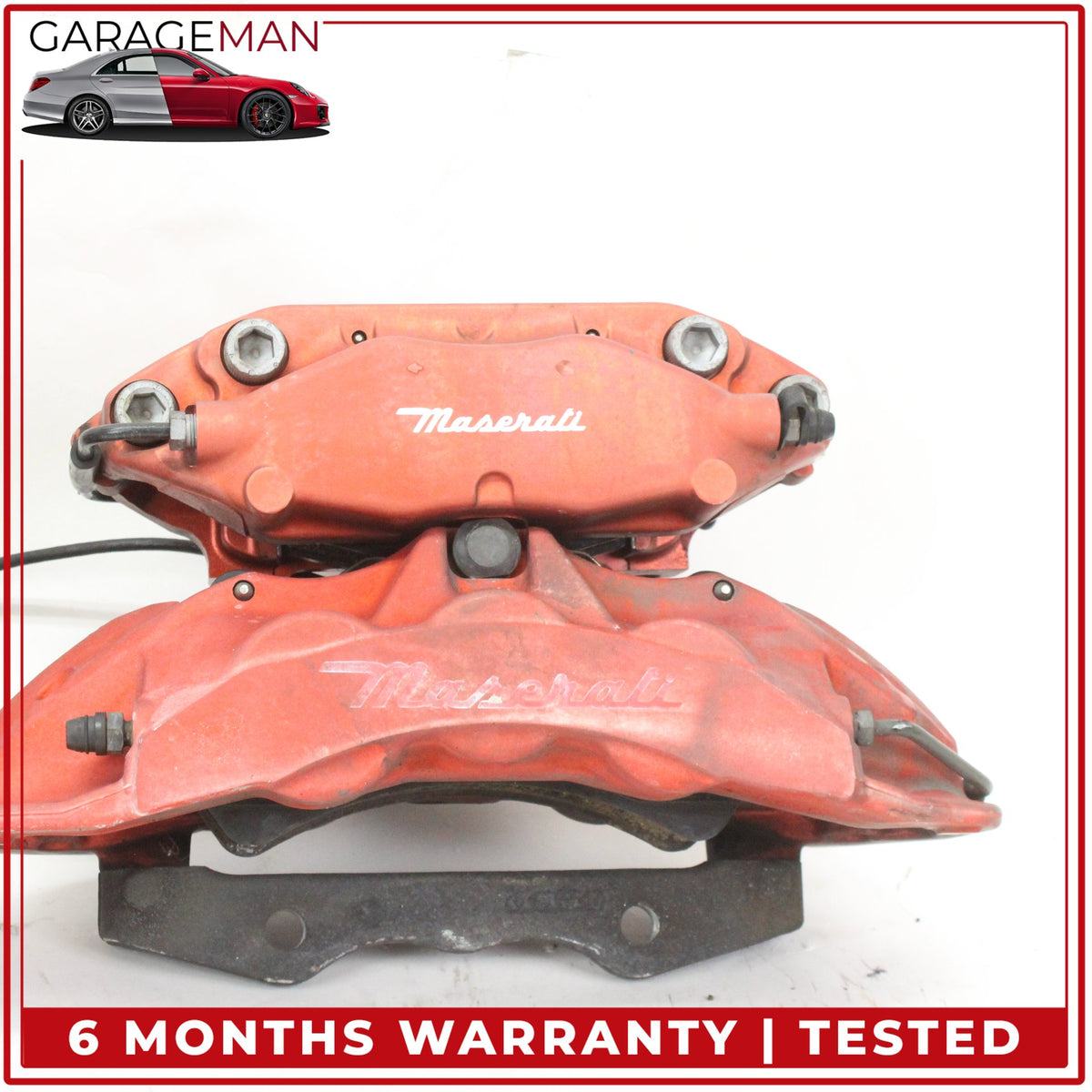 2008-2019 Maserati GranTurismo Front Left and Right Brake Caliper Set Brembo OEM
