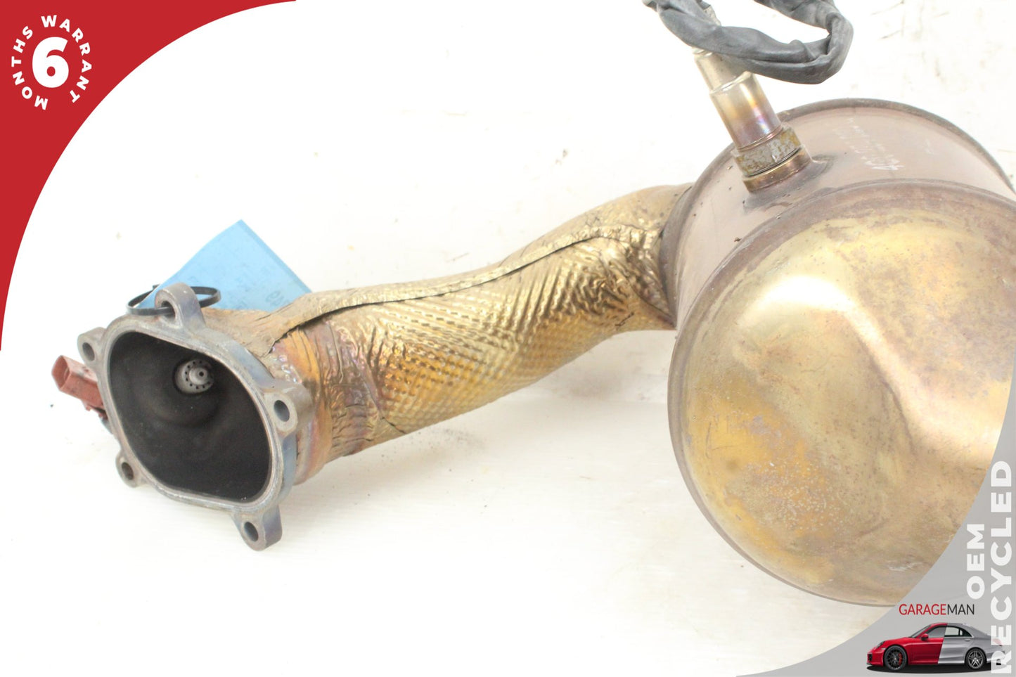 2013-2018 4.0L V8 Audi A8 Sedan Right Side Exhaust Downpipe 4G0254252L