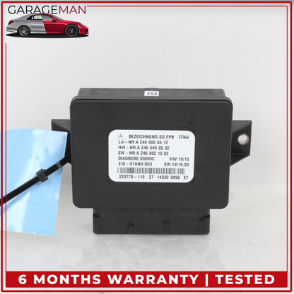 2012-2016 Mercedes W166 ML350 GL550 SLK200 Hand Parking Brake Control Module OEM