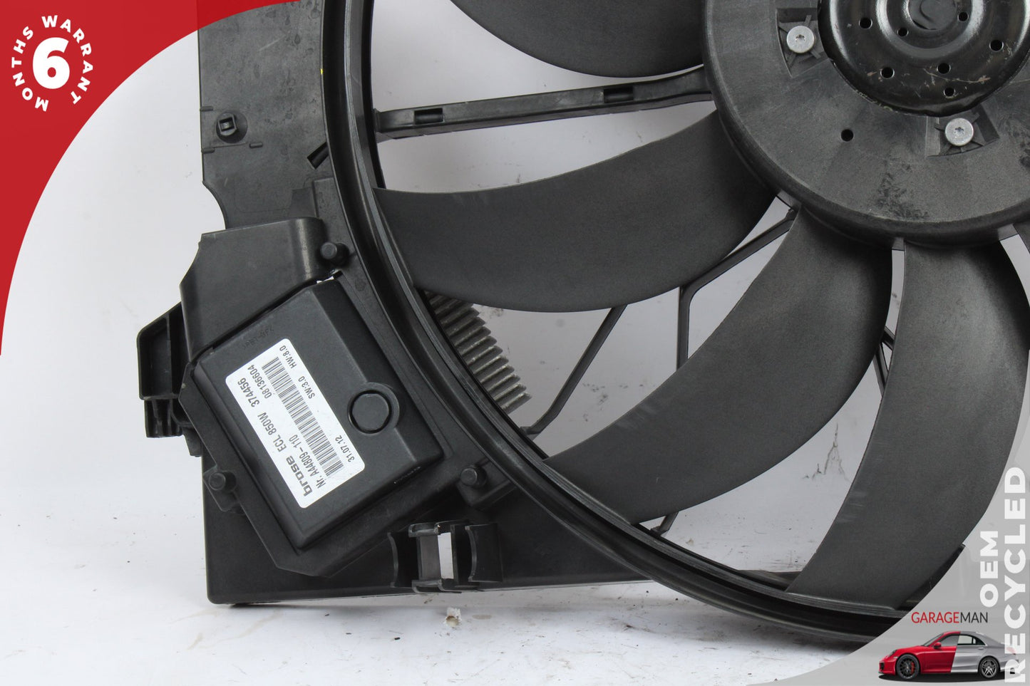 2005-2014 Mercedes W221 S550 CL550 Engine Radiator Cooling Fan Motor Assy OEM
