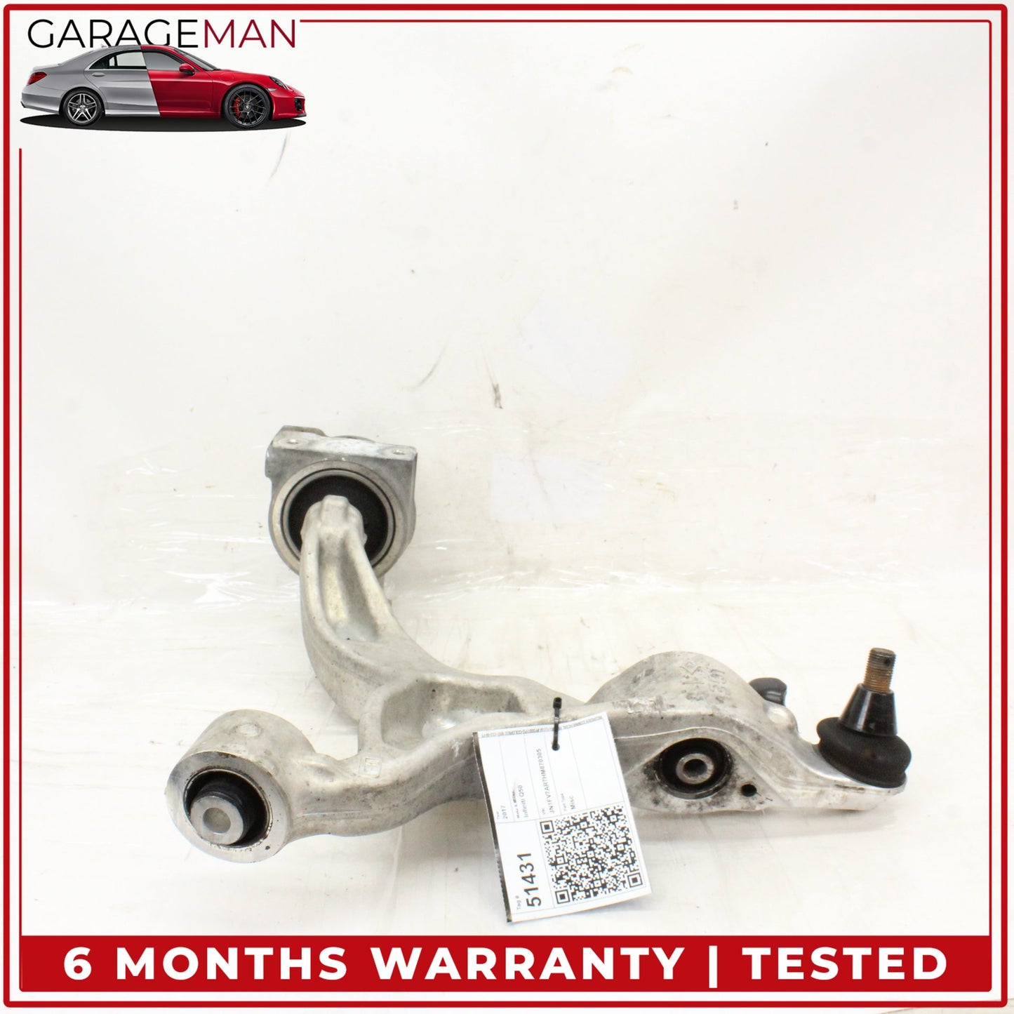 2014-2024 Infiniti Q50 Q60 Front Right Side Lower Control Arm 545001BD2B OEM