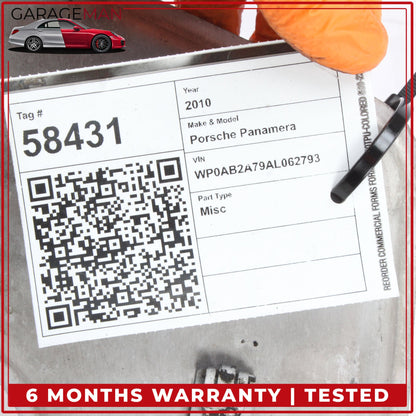 2010-2016 Porsche Panamera 970 Front Subframe Suspension Reinforcement Plate OEM