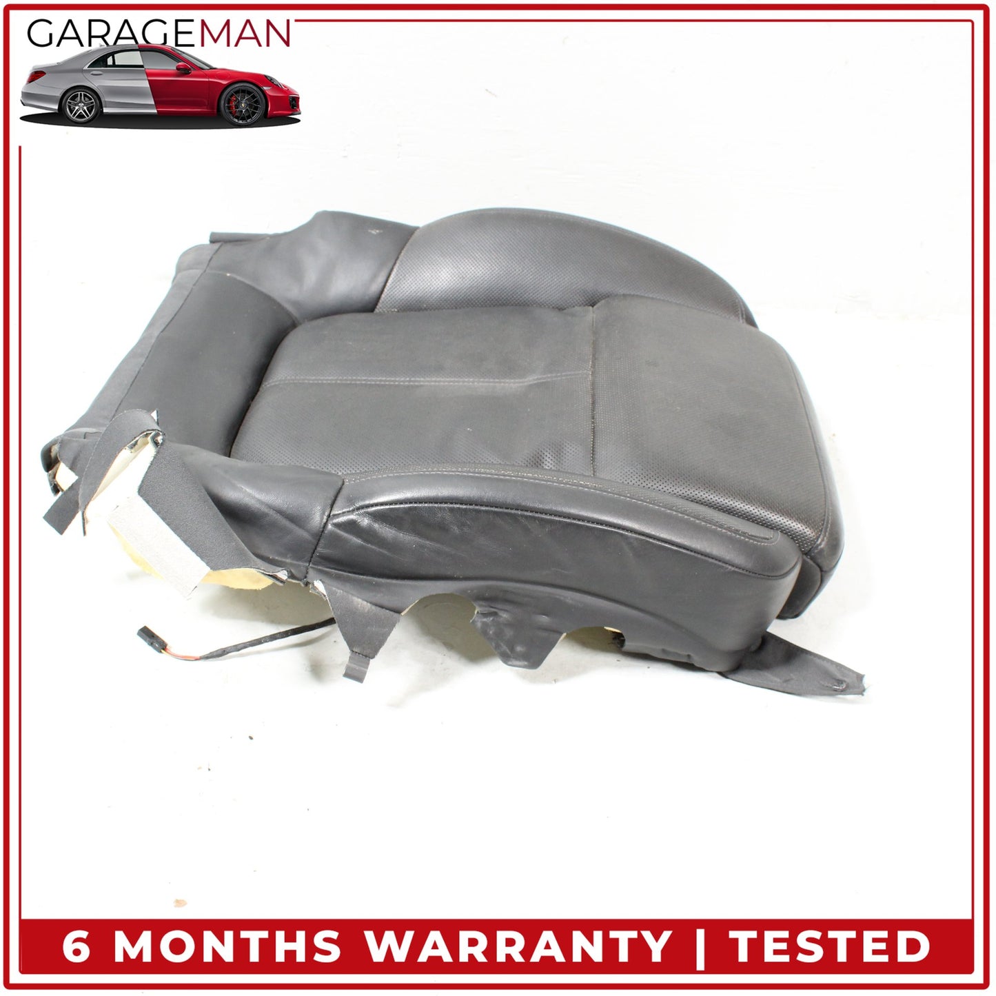 2011-2018 Porsche Cayenne 958 Front Right Lower Cushion w/ Track Frame &amp; Motor