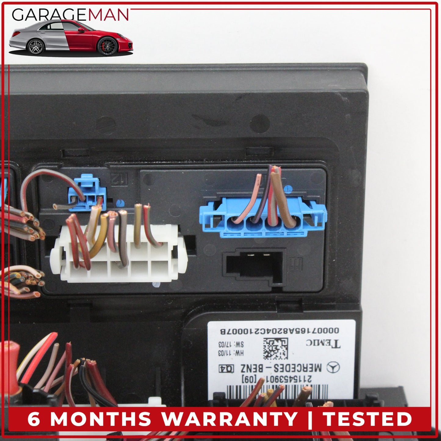2003-2011 Mercedes W219 CLS500 Front SAM Module Relay Fuse Box 2115453901 OEM