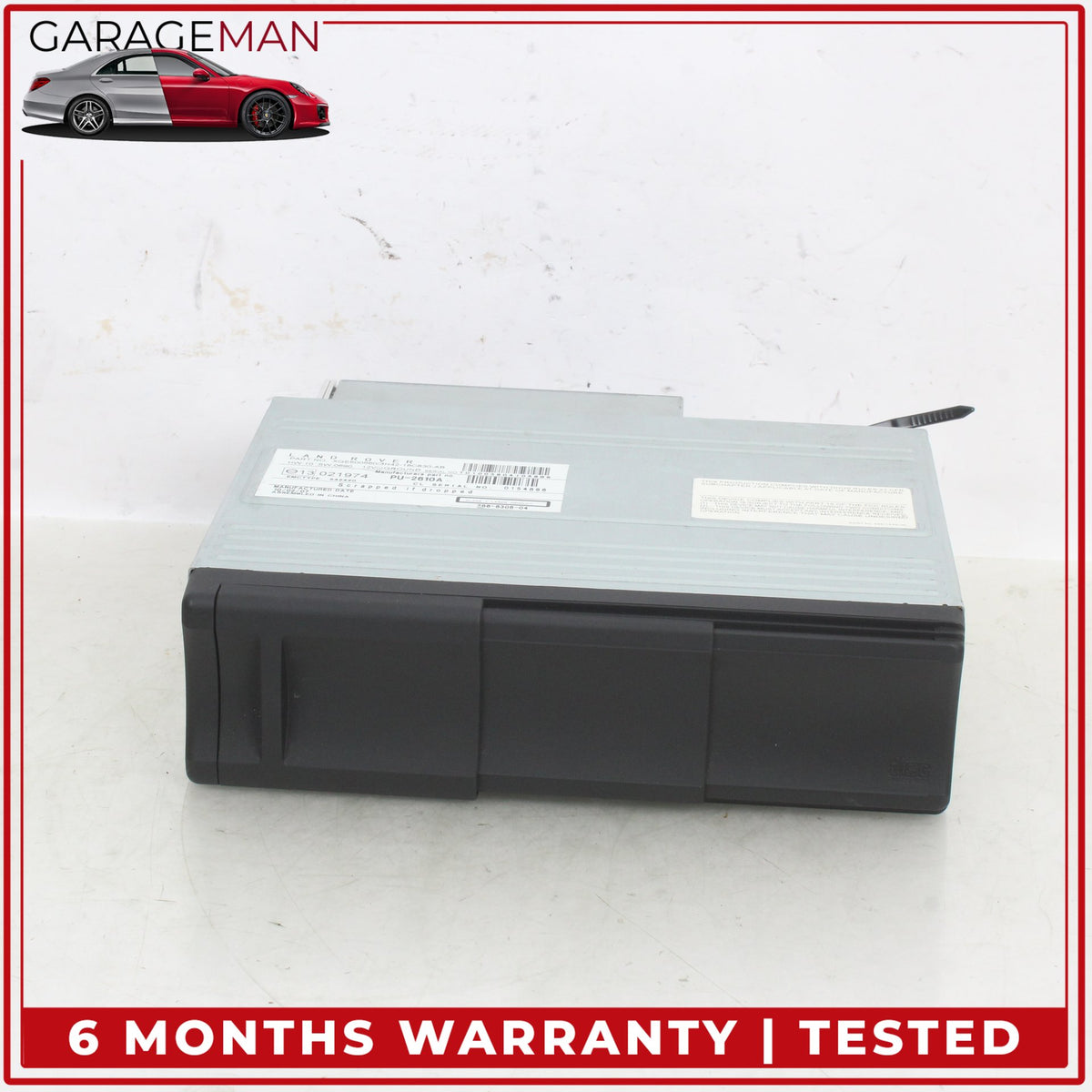 2006-2012 Range Rover L322 CD DVD Disc Changer Player 3H4218C830AB OEM