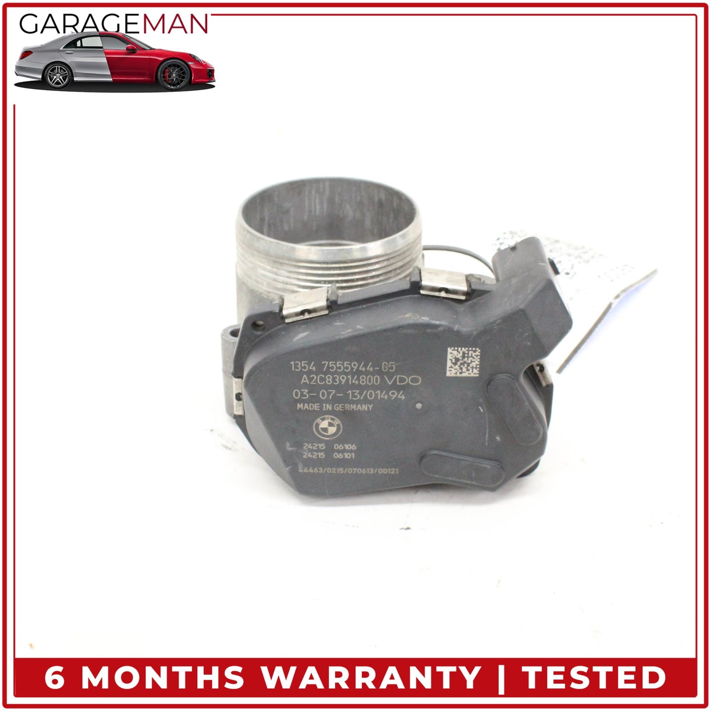 2014-2018 BMW X5 F15 SUV Engine Throttle Valve Body 7555944 OEM