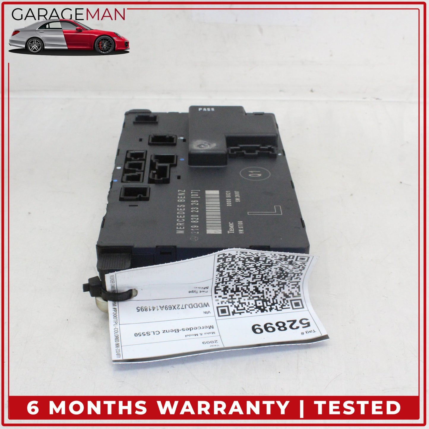 2006-2011 Mercedes W219 CLS550 Front Left Side Door Control Module Unit OEM