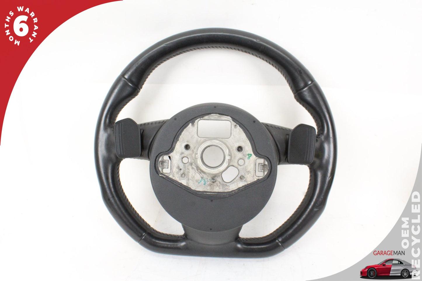 2013-2017 Audi A5 Flat Bottom Steering Wheel w/ Paddle Shifters 8K0419091CF OEM