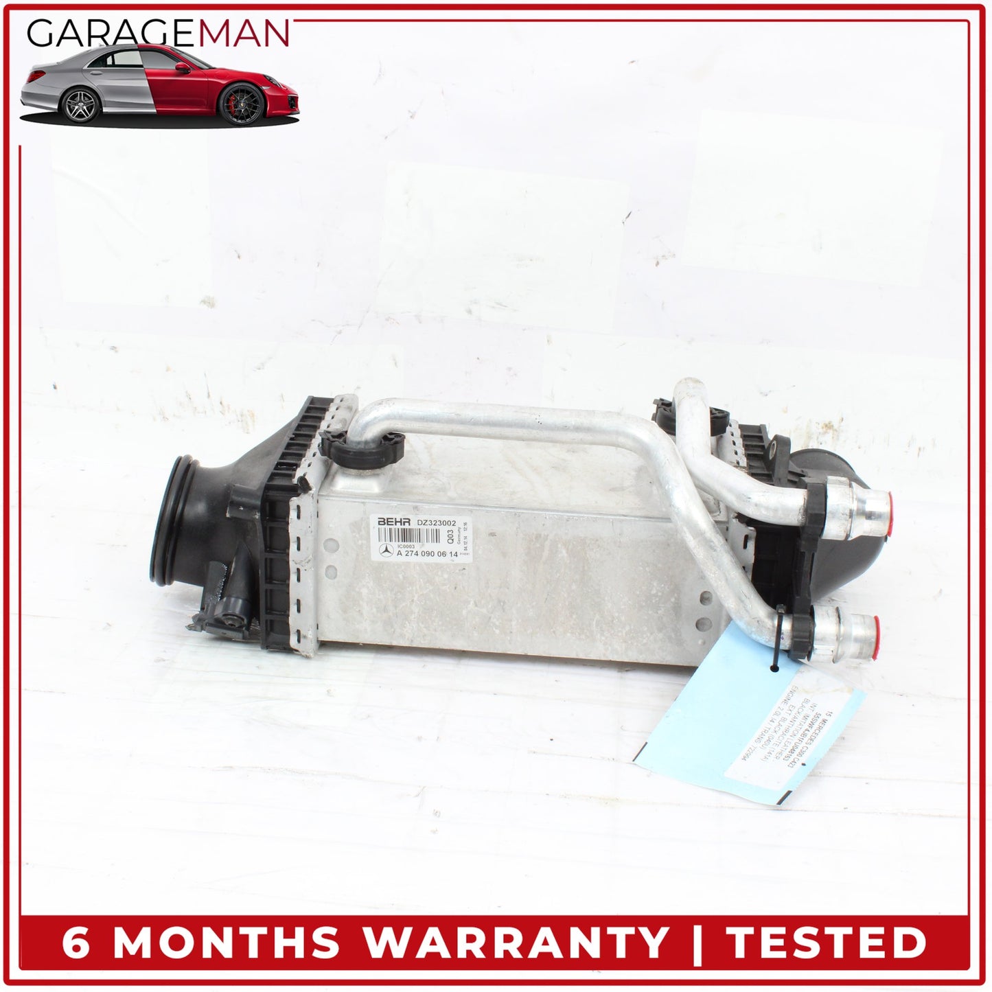 2015-2020 Mercedes W205 C300 SLC300 Intercooler Air Cooler Radiator OEM