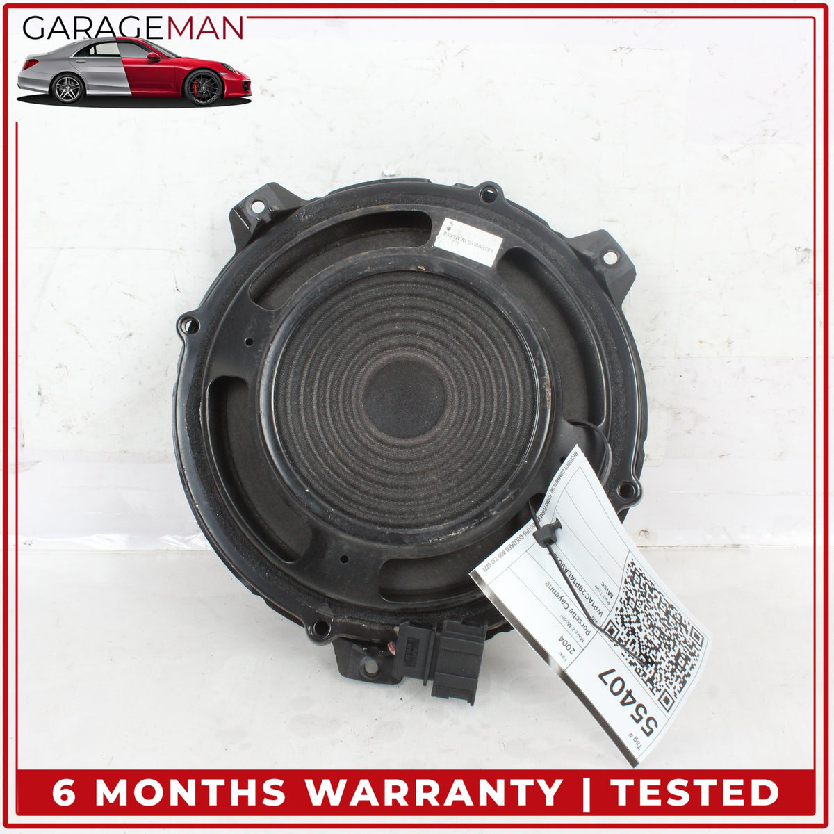 2003-2010 Porsche Cayenne 955 957 Front and Rear Door Sound Speaker Set OEM