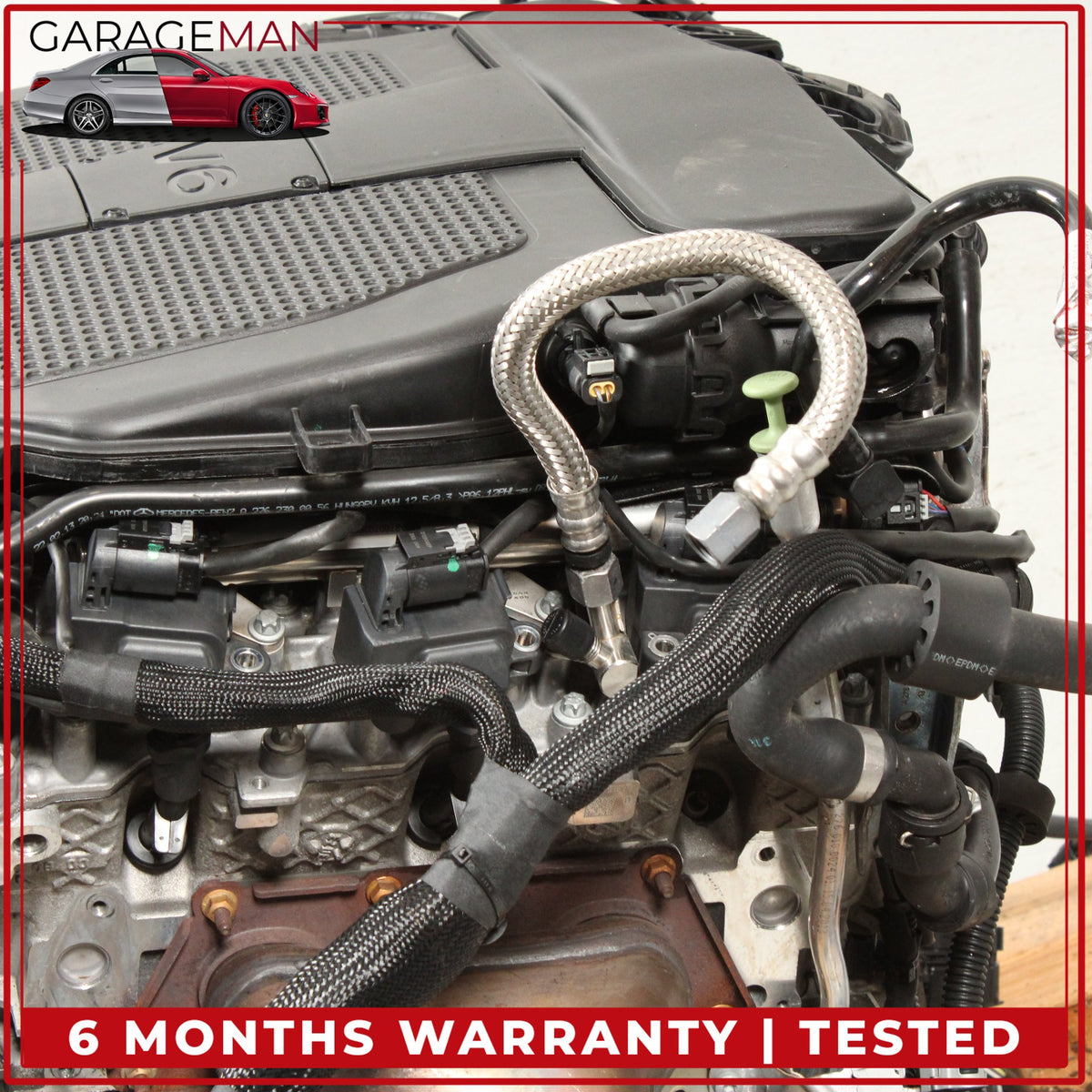 2012-2016 Mercedes W212 E350 AWD 3.5L V6 Engine Motor Assembly 276.952 OEM 85K