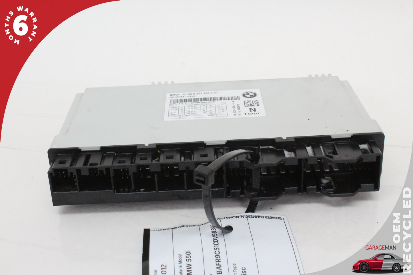 2011-2016 BMW F10 550i 538i Front Left or Right Seat Control Module 61359257 OEM