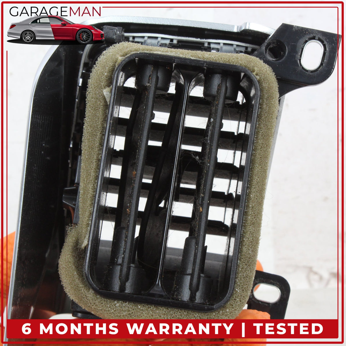 2010-2016 Porsche Panamera 970 Rear Left and Right Side AC A/C Air Vent Set OEM