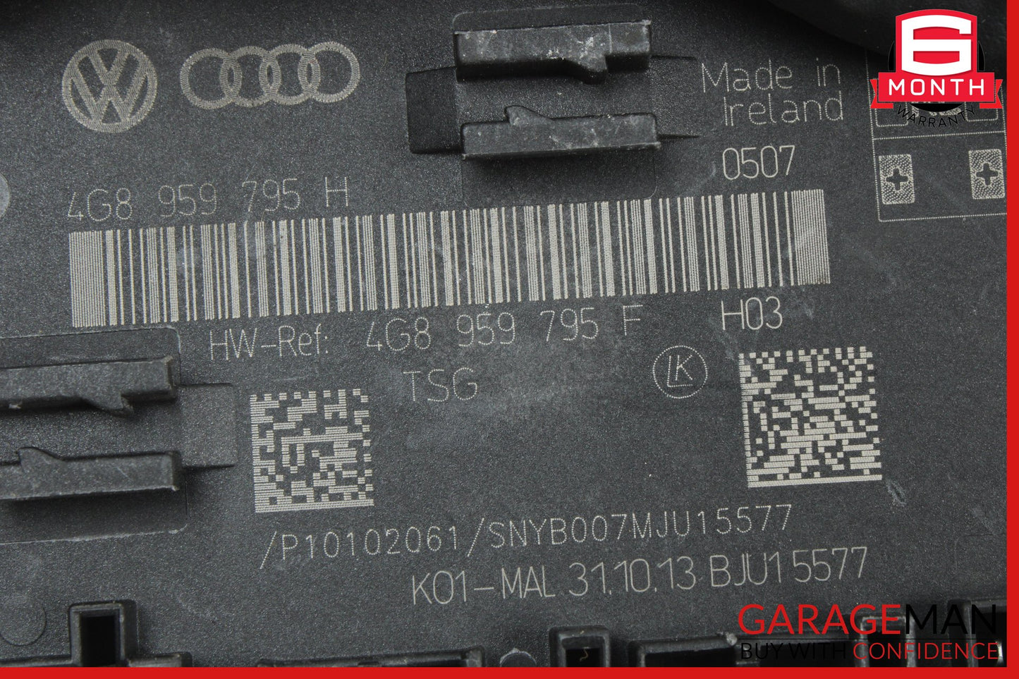 2012-2018 Audi S7 S6 A7 A6 Rear Left or Right Door Control Module 4G8959795H OEM