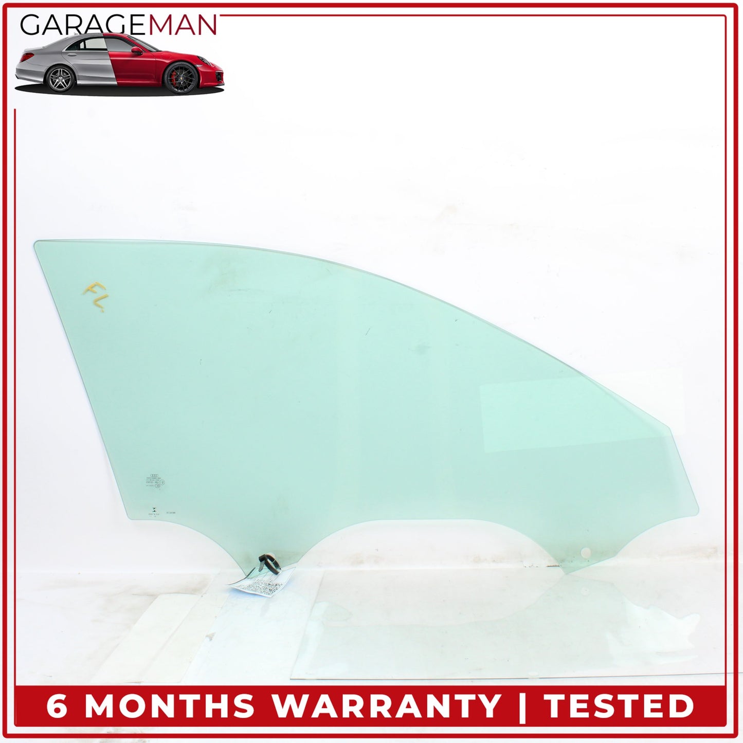 2017-2025 Audi A4 S4 Front Left Driver Side Door Window Glass 8W0845201 OEM