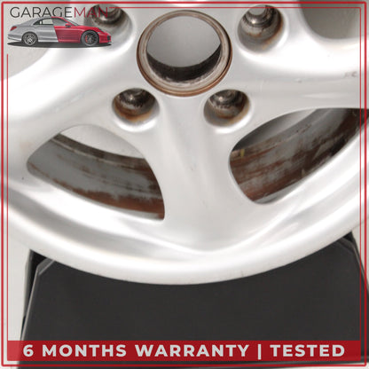 1999-2001 Porsche 911 Carrera 996 Front Side Wheel Rim 7X17 ET55 99636212400 OEM