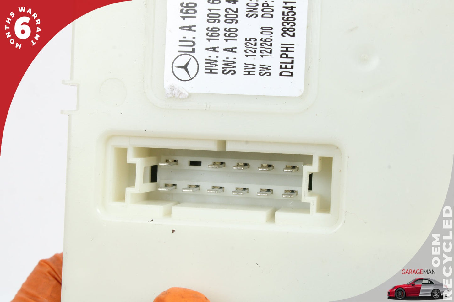 13-19 Mercedes-Benz GL450 X166 SUV Rear SAM Fuse Box Relay Module 1669003408