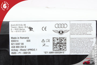 2012-2018 Audi A6 A7 Front Right Passenger Side Dash Airbag 4G8880204D OEM