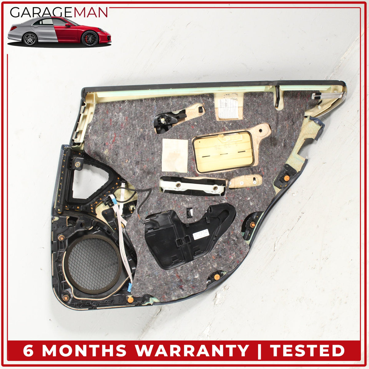 2006-2011 Mercedes W219 CLS550 Rear Left Side Interior Door Trim Panel OEM