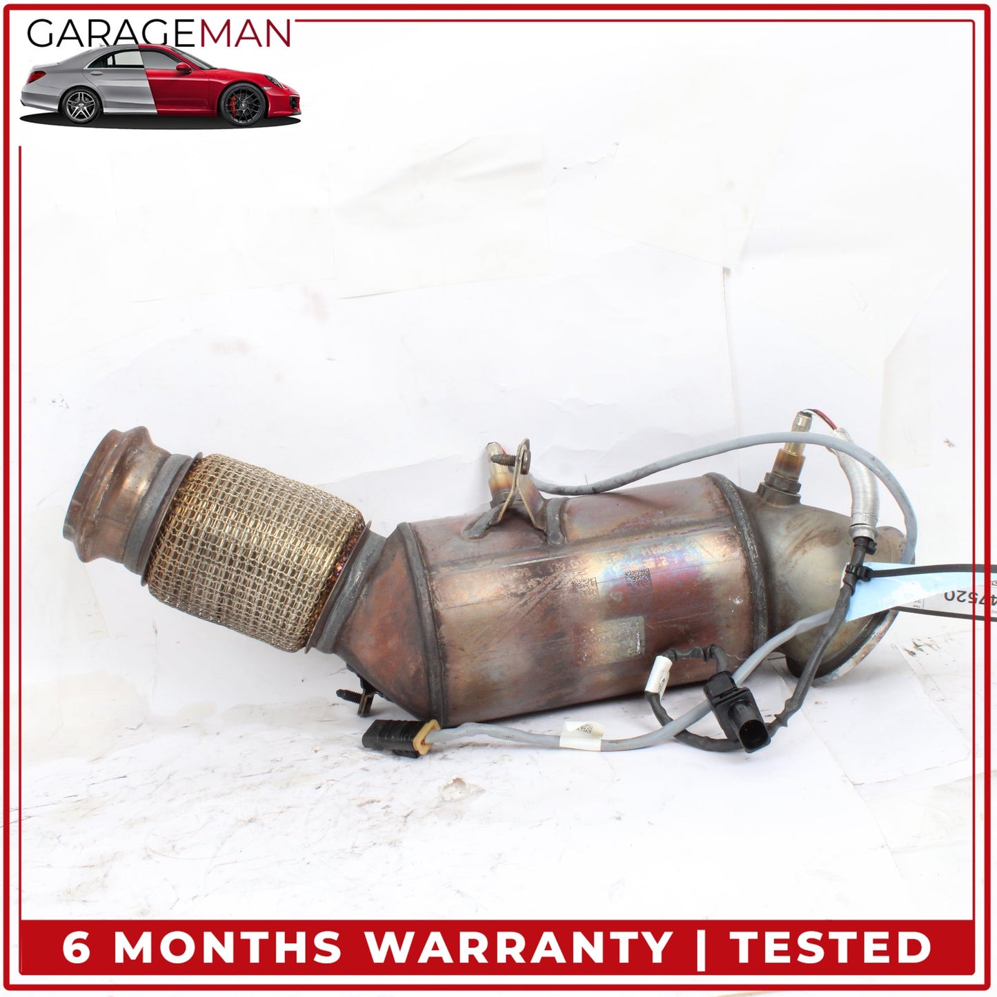 2019-2024 BMW 330i 430i 530i Catalytic Converter Down Pipe 8689402 OEM