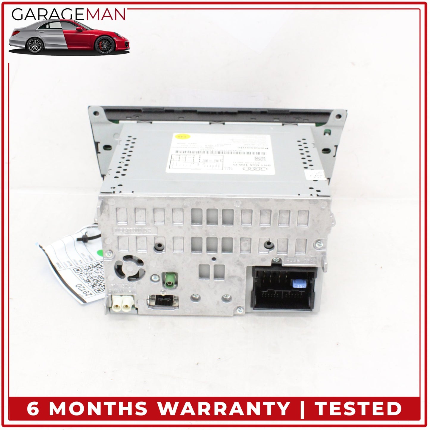 2013-2016 Audi A4 S4 Front Dash Audio Radio Receiver CD Player 8R1035186Q OEM