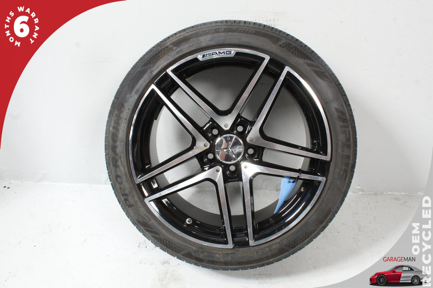 2015-2021 Mercedes-Benz C300 W205 Sedan Wheel Rim 18x9.5J w/ Tire A2124010300