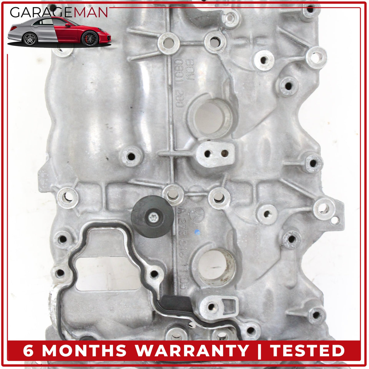 2011-2020 Mercedes W216 CL550 Left Side Cylinder Head Valve Cover 2780161105 OEM