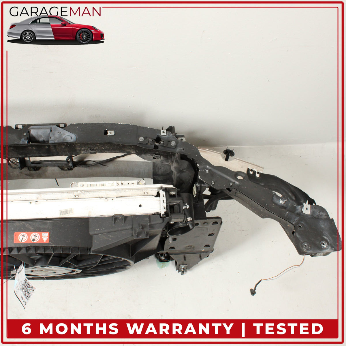 2007-2008 Mercedes R230 SL550 Convertible Radiator Core Support Assembly OEM