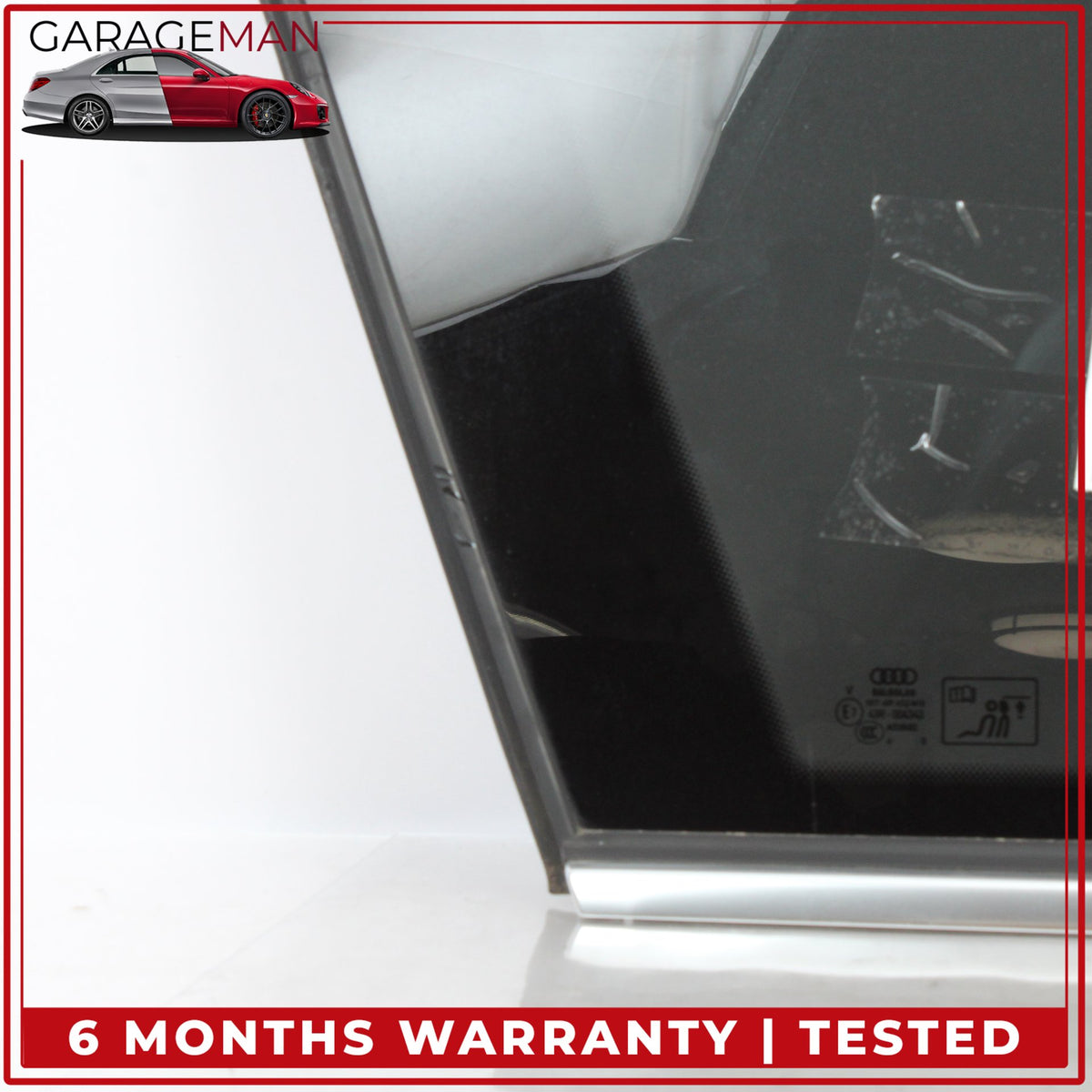 2017-2024 Audi Q7 Rear Left Driver Side Quarter Window Glass 4M0845297B OEM