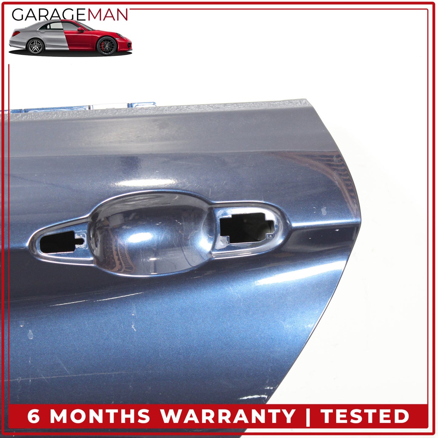 2015-2020 BMW 430i xDrive Gran Coupe Rear Left Driver Side Door Shell Blue OEM
