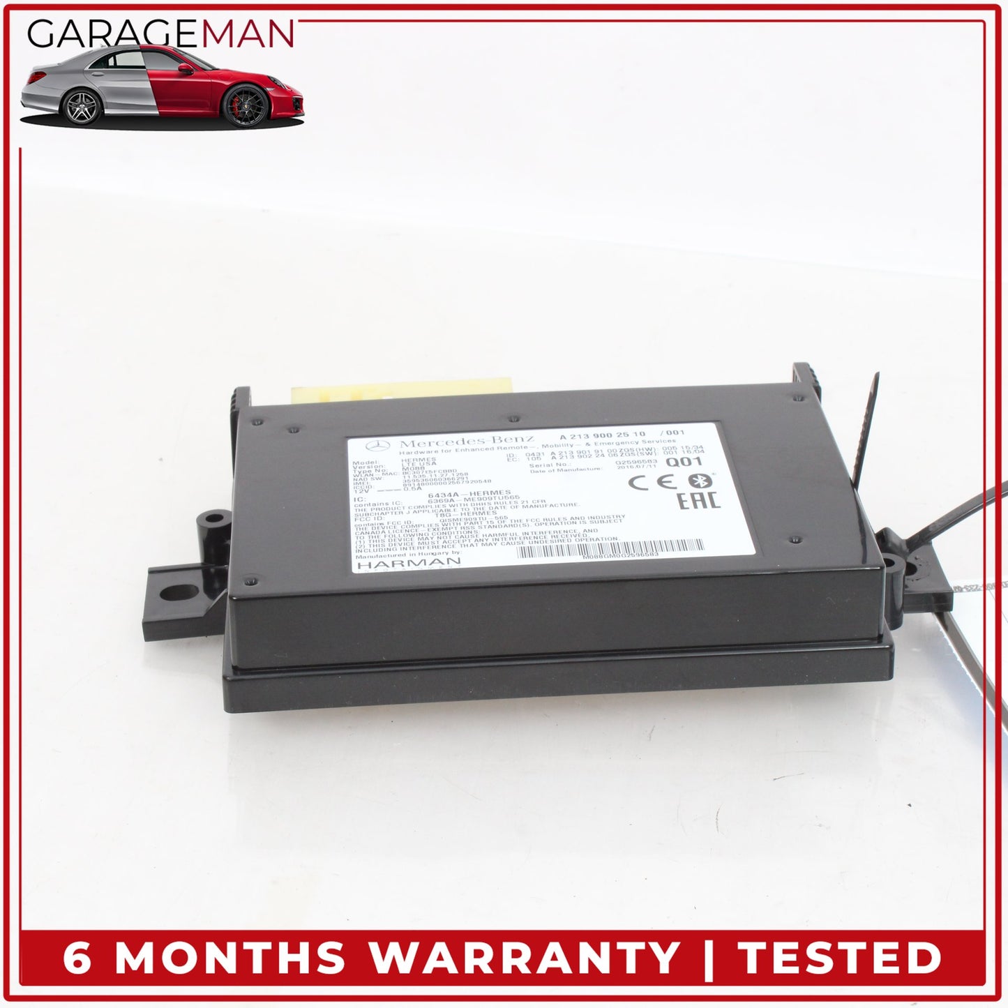 2012-2023 Mercedes W222 S550e Telematics Communication Control Module Unit OEM
