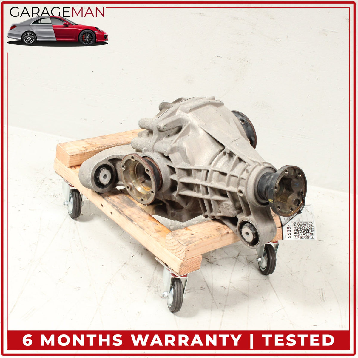 2003-2006 Porsche Cayenne 955 Turbo 4.5L V8 Rear Differential Diff Axle Carrier