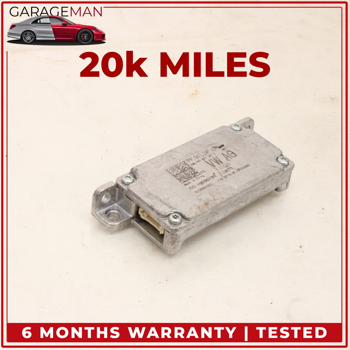 2015-2024 Porsche Macan 95B Head Light Lamp Control Module Unit 7PP941597BA OEM