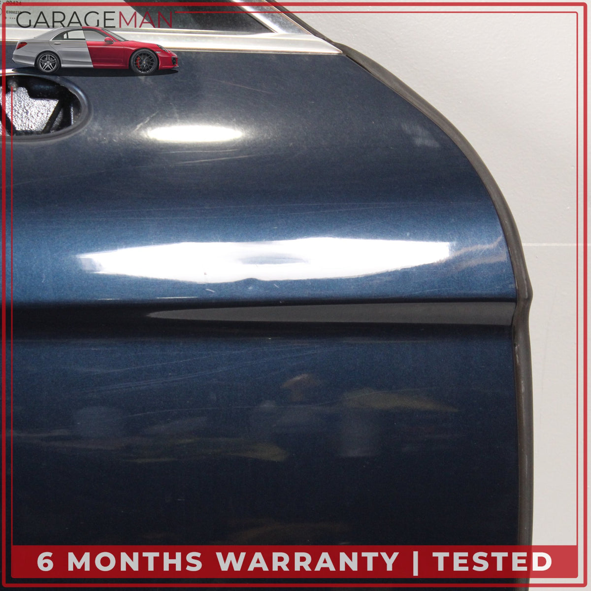 2010-2016 Porsche Panamera 970 Front Right Complete Door Assy Blue Metallic OEM