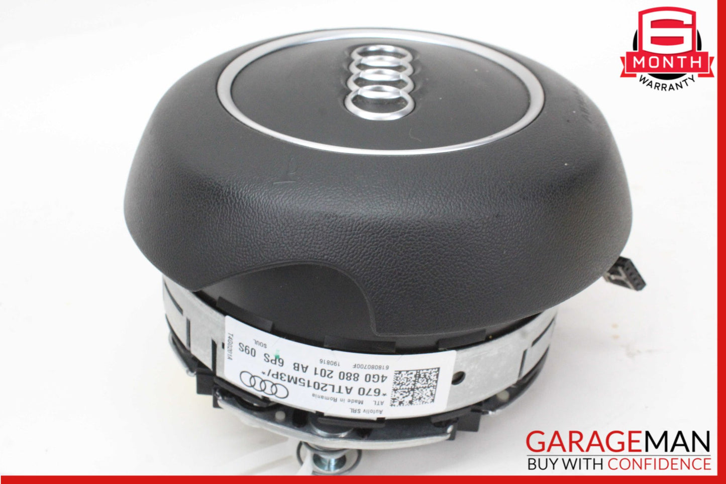 2012-2018 Audi A6 A7 Front Left Side Steering Wheel Airbag 4G0880201AB OEM