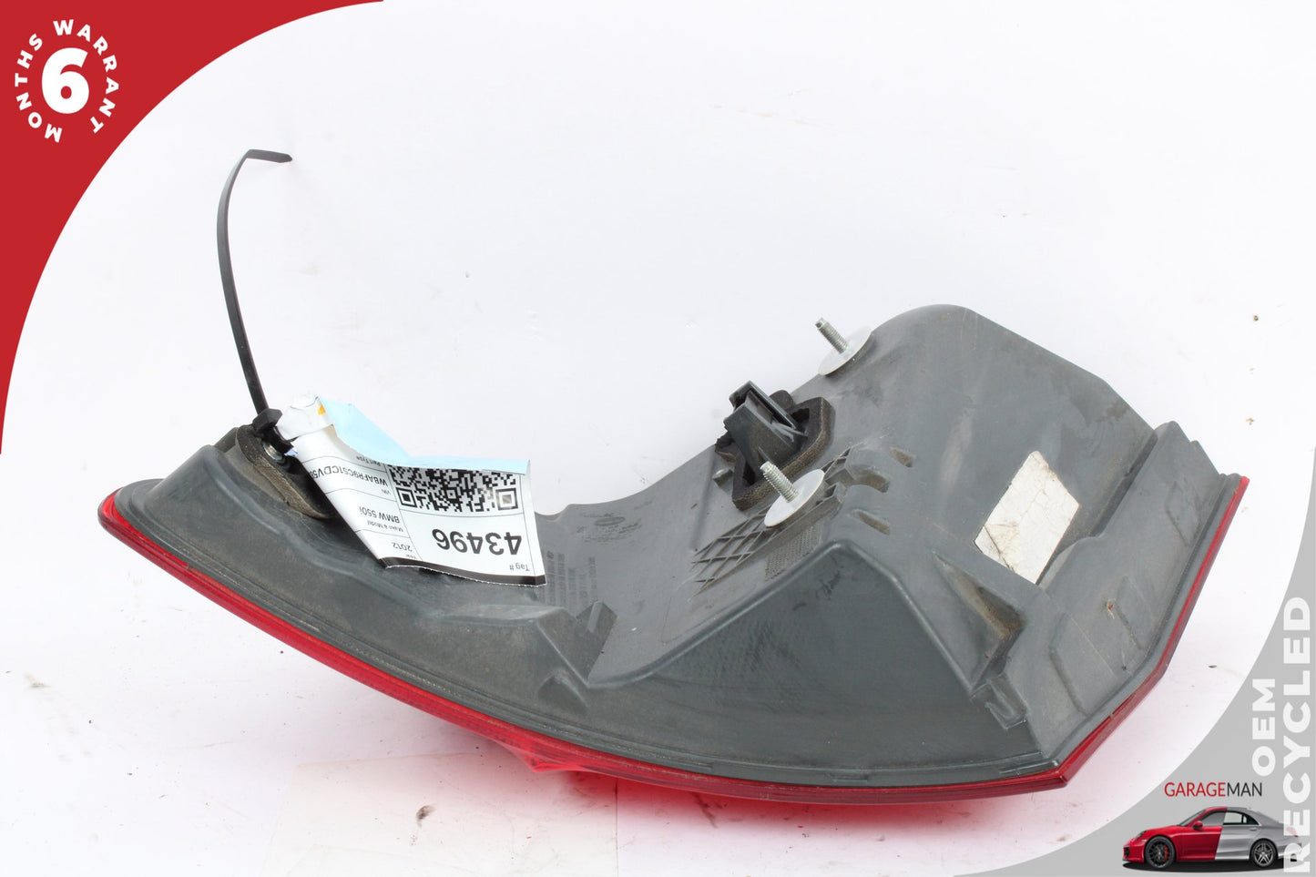 2011-2013 BMW F10 550i Rear Left Outer Taillight Tail Light Lamp 17346201 OEM