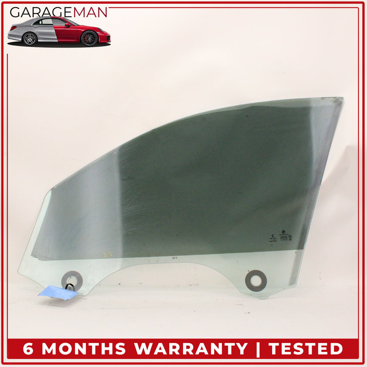 2015-2020 BMW 430i F36 AWD Front Right Door Window Glass 7309734 OEM