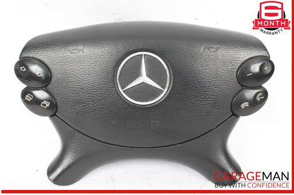 03-12 Mercedes R230 SL500 E350 Steering Wheel Airbag Air Bag Black OEM
